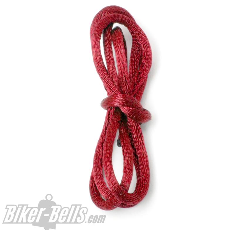 Tear-resistant 50cm cord in red to attach Tibet Bells and other biker bells